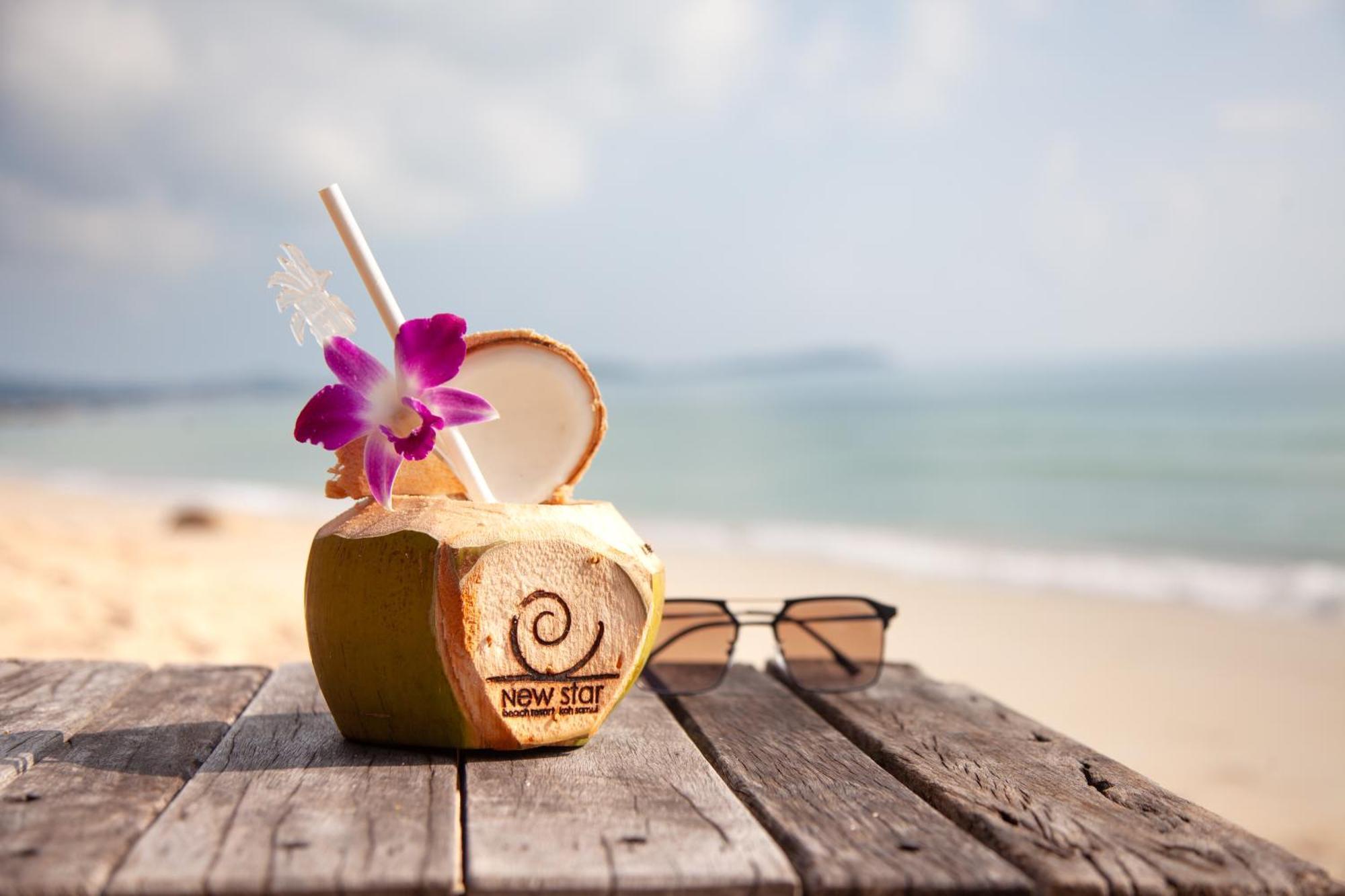New Star Beach Resort Strand von Chaweng Exterior foto